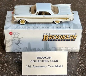 Brooklin Models BRK. 82x 1959 Desoto Adventurer, B.C.C Special, White, 1 Of 200 - Picture 1 of 15