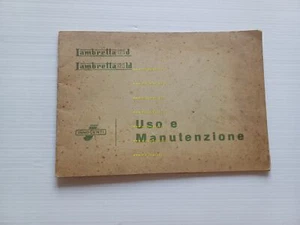 Innocenti Lambretta 125 D - LD 2a serie manuale uso manutenzione originale - Picture 1 of 8