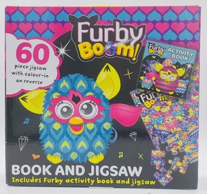 Furby Boom Buch & Puzzle Set von Hasbro 2014 eingestellt - Bild 1 von 8