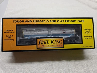NEW MTH Rail King O & O-27 Scale Columbia Oil 3-Dome Tank CAR  30-73164 - Image 1 of 2