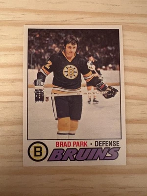 1977-78 O-Pee-Chee #190 Brad Park - Boston Bruins (invA1) - Image 1 of 2
