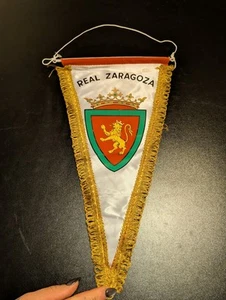 Vintage Real Zaragoza Football Pennant - Picture 1 of 16