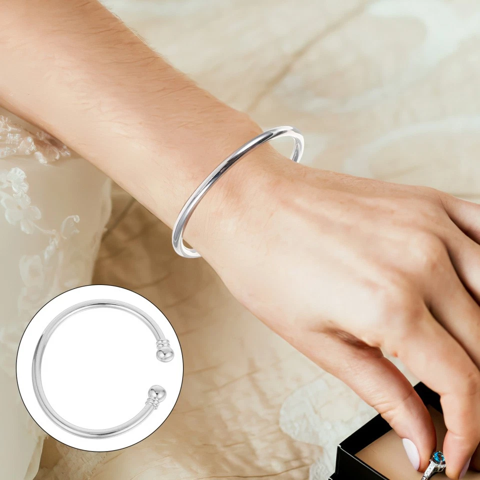  Manschette Armreif Armband Silberarmarmarmbänder Schmuck Für Mama - Bild 1 von 4