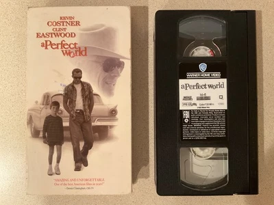 A Perfect World (VHS, 1994) Kevin Costner, Clint Eastwood, Laura Dern - Image 1 of 3