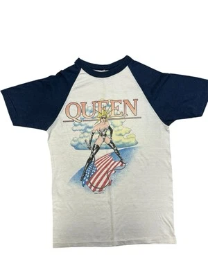 Vintage 80s Queen Mistress Hot Space Tour 1982 Freddie Mercury Grail RARE Small - Image 1 of 4