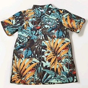 Columbia PFG Omni-Wick Camisa Hawaiana Para Hombres XL Estampado Completo Tropical Floral  - Imagen 1 de 8