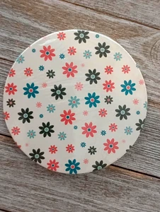 Sottobicchieri da bar Bonny stampati floreali rotondi 4 pezzi  - Foto 1 di 2