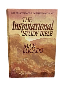 The Inspirational STUDY BIBLE Max Lucado - Picture 1 of 6
