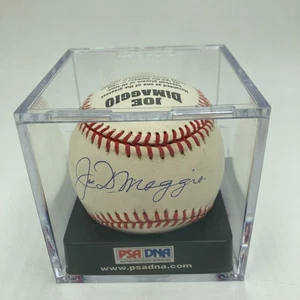 Beautiful Joe Dimaggio Signed American League Baseball PSA Graded MINT 9 - Picture 1 of 9