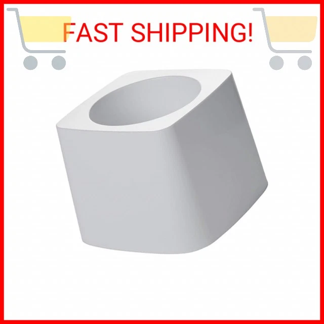 Rubbermaid Commercial Rcp631100we White Holder for Toilet Bowl Brush