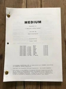 Medium TV show script - "I married a Mind Reader" - Picture 1 of 2