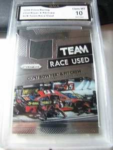 Clint Bowyer 2016 PRIZM Racing Team Race usado # grado CB 10 L@@@K - Imagen 1 de 1