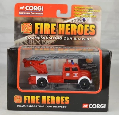 Corgi #CS90064 Magirus Deuts Ladder Fire Truck 4" Long Mint With Box - Image 1 of 4