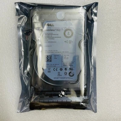 DELL 055H49 ST3000NM0023 3TB 7.2K RPM 6Gb 3.5" SAS HDD Hard Drive with tray - Image 1 of 4