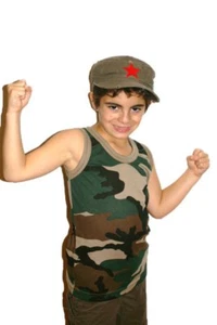 Tank Top - Kids - Woodland Camo - Army & Military - Picture 1 of 3