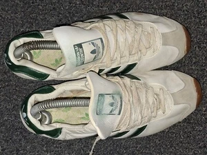 Preownd ADIDAS  Country......SIZE8.5 us..made in France.. Color White/Green - Picture 1 of 6