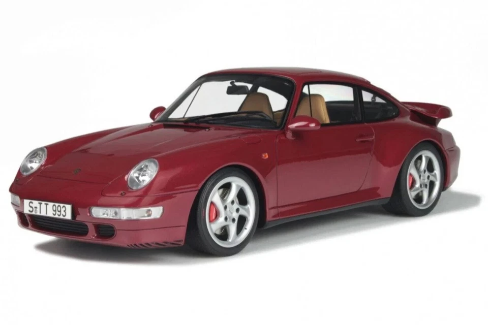 Solido 1 18-Scale Diecast Porsche 911 Turbo (993) | Arena Red | S1810102