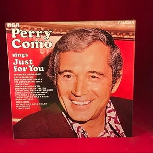 PERRY COMO Sings Just For You 1973 UK Vinyl LP Camden Record - Picture 1 of 3