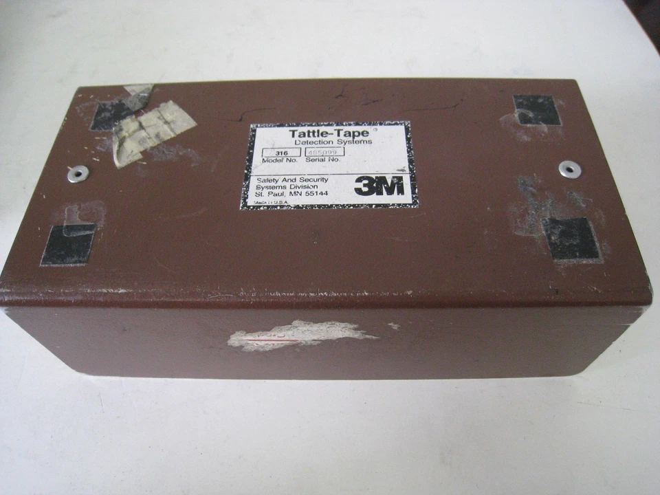 3m Tattle-Tape Detection system Model no. 316 electromagnetic box  - Image 1 of 4