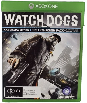 Watch Dogs, ANZ Special Edition - Xbox One Game - Complete - Pal - Image 1 of 4