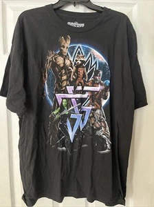 Marvel Guardians of the Galaxy Volume 1 T Shirt Men Graph 2XL Black Cotton - Bild 1 von 3