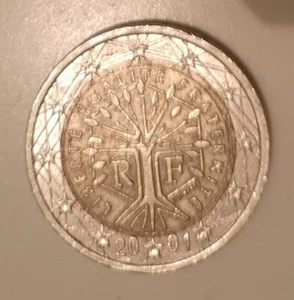 Seltene Gedruckte 2-Euro-Münze - Bild 1 von 2