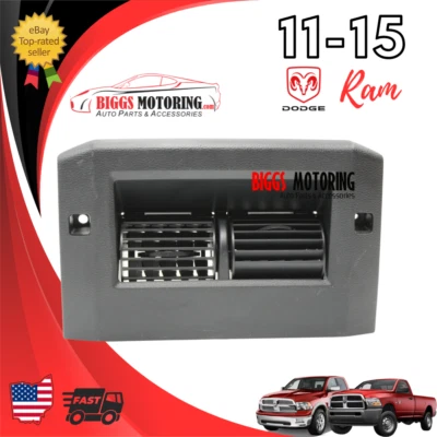 Dodge Ram 1500 2500 2011-2015 consola central ventilación de aire trasera 1476044 Foto 1 de 4