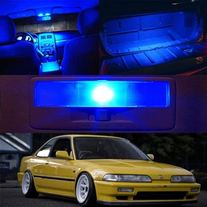 90-93 Acura Integra BLUE Xenon LED Bulb Package Map Dome Trunk License Plate 6pc - Picture 1 of 1