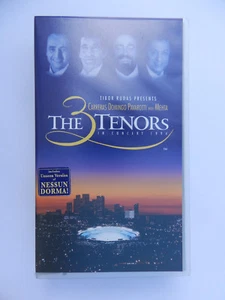 VHS Video Kassette The 3 Tenors in Concert Carreras Domingo Pavarotti Mehta - Foto 1 di 1