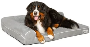 PetFusion BetterLounge Orthopedic Dog Bed | Solid CertiPUR-US Memory Foam, Wa... - Picture 1 of 7