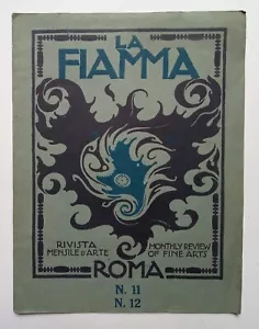 La Fiamma - N° 11/12 - Giugno 1926 - Prima Mostra d'Arte Argentina - Pettoruti - Imagen 1 de 10