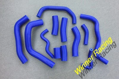 MANGUEIRA RADIADOR DE SILICONE AZUL FIT HONDA CBR1000RR Fireblade 2004-2007 - Imagem 1 de 2