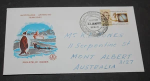 AUST AAT 1973 COOK ANN EDICIÓN EN EXCELENTE PRIMER DÍA CUBIERTA, BASE CASEY P/M - Imagen 1 de 1