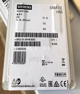 SIEMENS S7-300/C7/ET 200 Micro Memory Card 6AV2181-8XP00-0AX0 - Picture 1 of 1