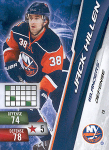 2010-11 Panini Adrenalyn XL Hockey #19 Jack Hillen