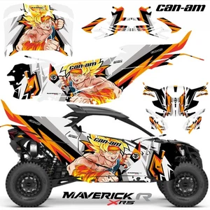 UTV Graphics Decals Stickers for Can-Am Maverick R 2DR 2024-25 - Picture 1 of 1