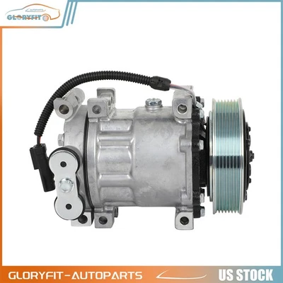 Compresor de aire acondicionado con embrague para CO 4785C Dodge Ram 3500 5,9 L 8,0 L 1994-2002 Foto 1 de 4