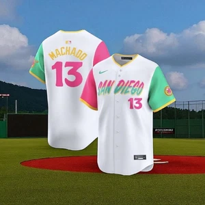 YOUTH MEDIUM San Diego Padres Manny Machado City Connection NWT READY TO SHIP!! - Picture 1 of 1