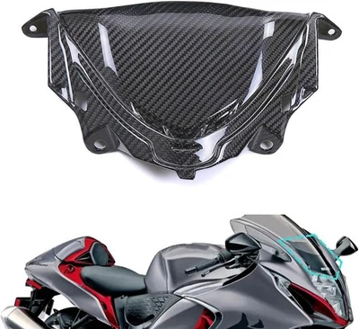 Carenagem frontal defletora de painel de fibra de carbono Hayabusa Dashpanel Cover - Imagem 1 de 4