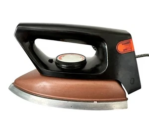 IRON Copper Morphy Richards Dry Iron Model 40360 Vintage TESTED WORKING VGC - Picture 1 of 9