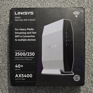 Linksys E9450 Easy Mesh Dual Bank Router AX5400 WIFI 6 - Zdjęcie 1 z 3
