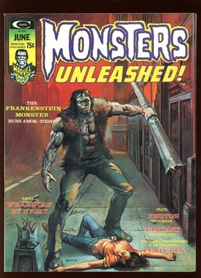 Monsters Unleashed #6 1974 FN/VF 7.0 High Definition Scans** - Image 1 of 2