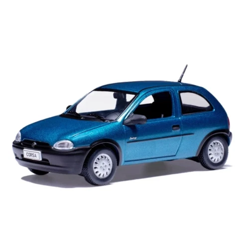 OPEL CORSA B SWING 1995 METALLIC DARK AQUAMARINE 1 43 Ixo Model Auto Stradali Mo