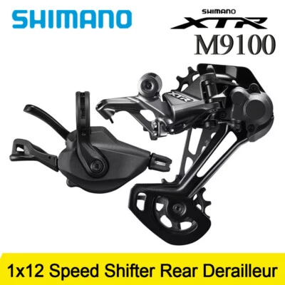 SHIMANO XTR M9100 1x12 Speed Mountain Bike  Right Shifter Rear Derailleur SGS - Image 1 of 4
