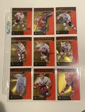 Team Canada World Juniors Hockey Cards Set Of (9) Cards 1995