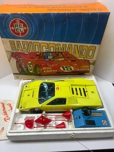 Rare Lamborghini 1970's Vintage Countach RC Remote Control Car Untested - Picture 1 of 11