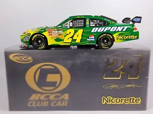 Jeff Gordon Nicorette 2008 NASCAR 1:24 Diecast Motorsports Authentics RCCA - Picture 1 of 7