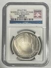 2014 P S $1 Baseball Hall of Fame Wczesne wydania MS69 NGC ⭐️