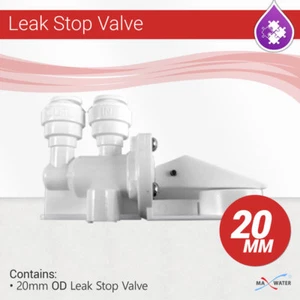 Reverse Osmosis Leak Detector Shut Off Valve 20mm Pad - Picture 1 of 4