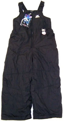 Pantalones de nieve con babero de invierno para niñas ZeroXposur nuevos con etiquetas negros talla 4 R $50. Foto 1 de 4